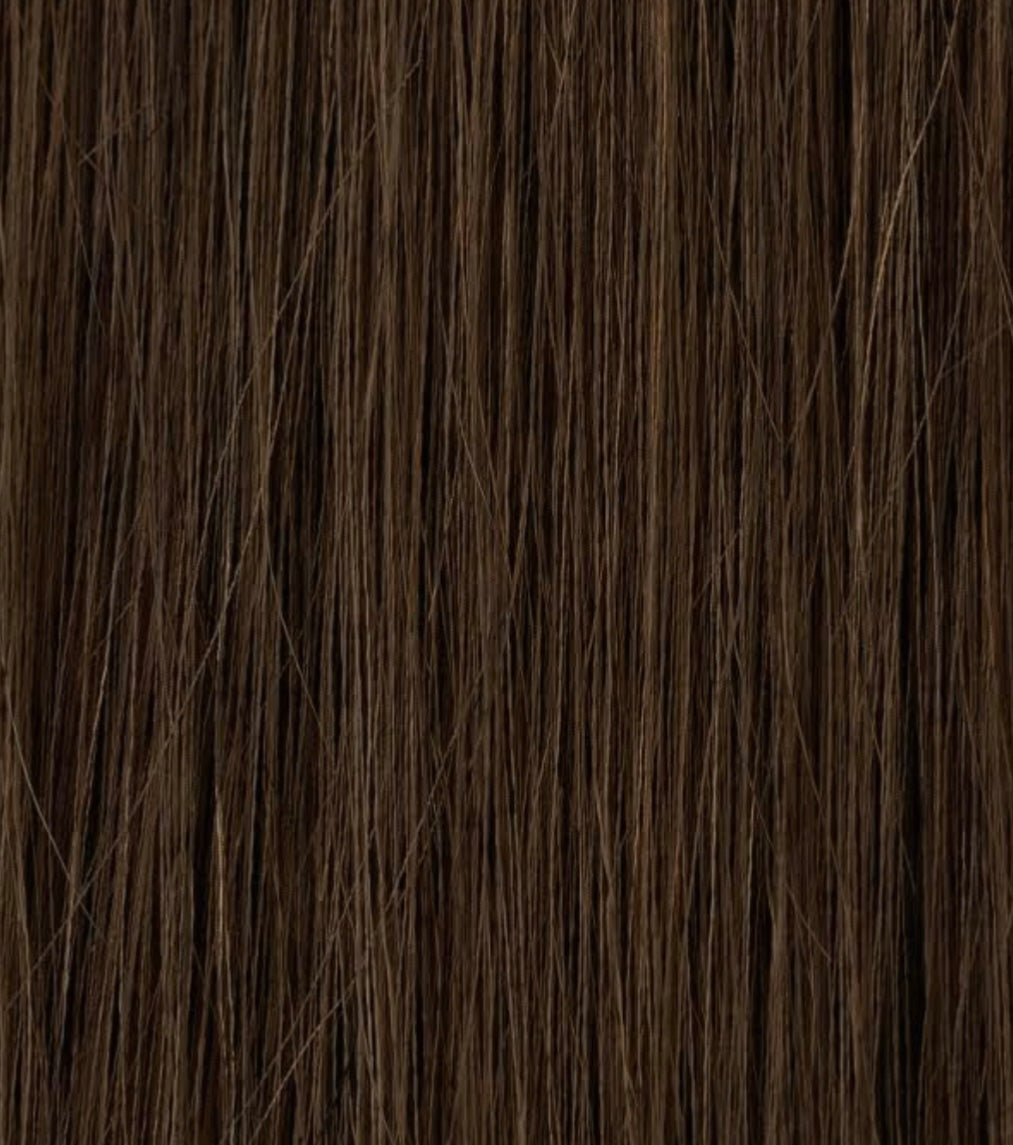 Medium Brown Remy Tape-In Human Hair Extensions