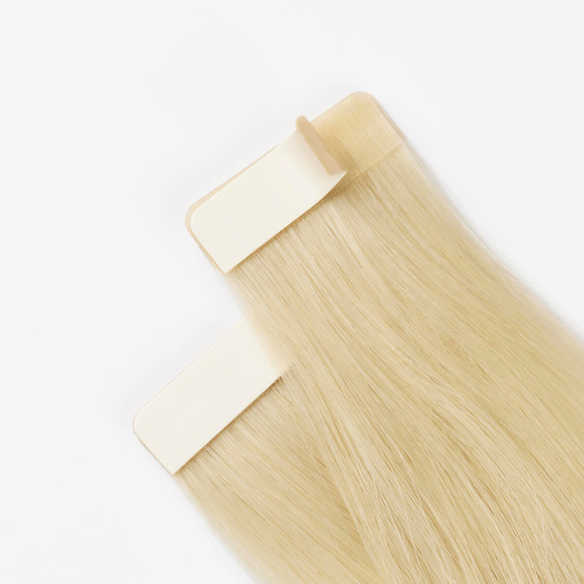 Natural Blonde Remy Tape-In Human Hair Extensions