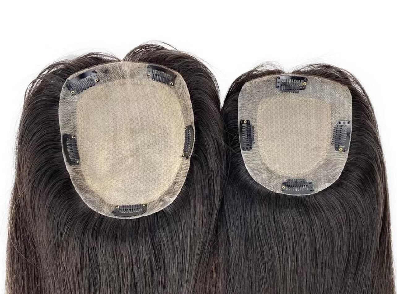 Human Hair Topper 6x6 Inch 5