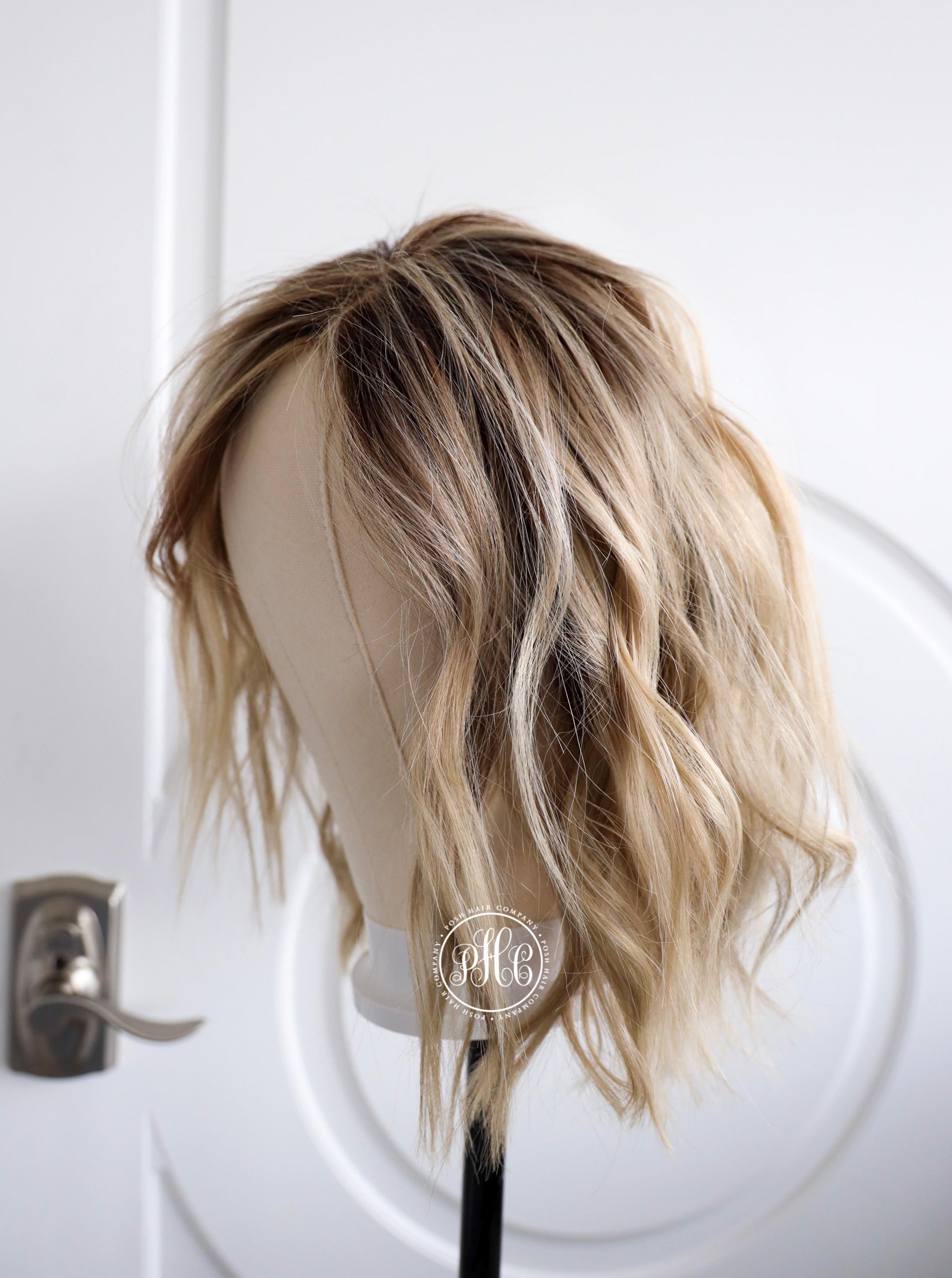 Partial Lace Human Hair Wig 7