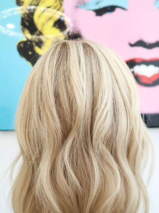 Partial Swiss Lace Human Hair Wig