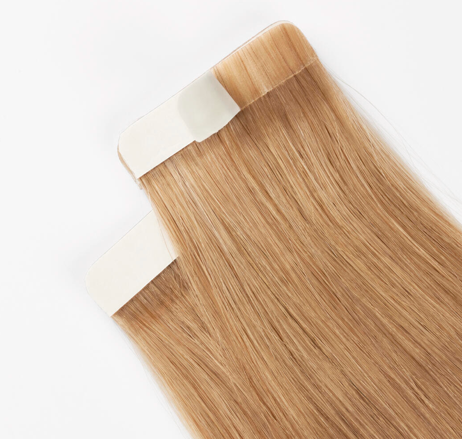 Dark Blonde Remy Tape-In Human Hair Extensions