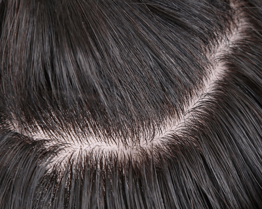 Human Hair Topper 6x6 Inch 2