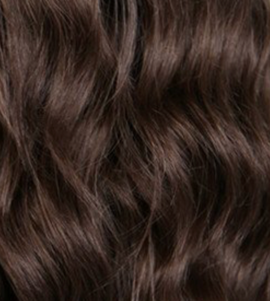 Medium Brown Pure Virgin Clip-In Human Hair Extensions